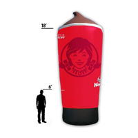 18' Wendy's Frosty Cup Custom Inflatable