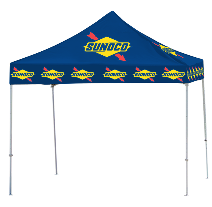 10' X 10' Sunoco Blue Logo Tent Top 