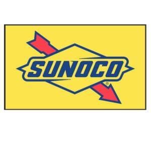 3x5 Sunoco Yellow Logo Flag