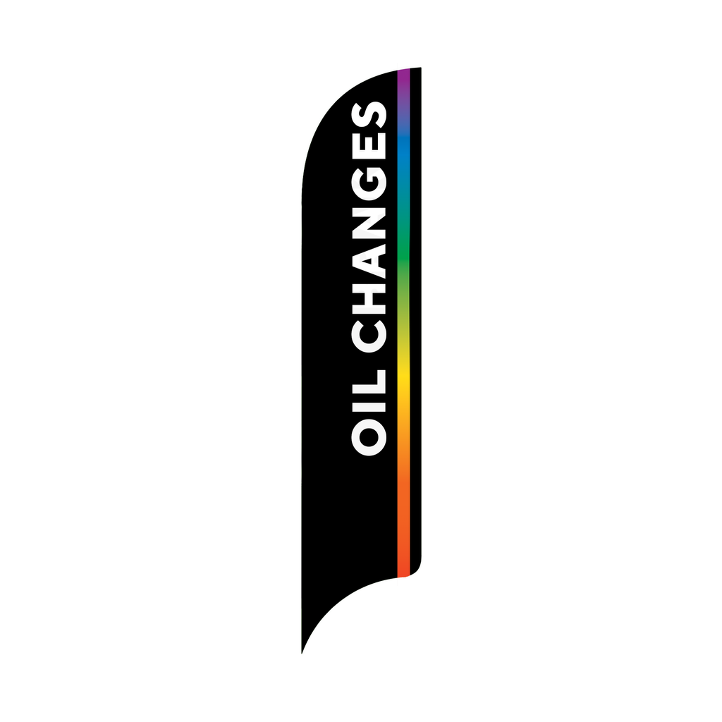 15' Caliber Auto Care Oil Changes AdverSail Flag