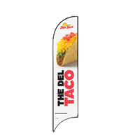 15' Del Taco "The Del Taco" AdverSail Flag