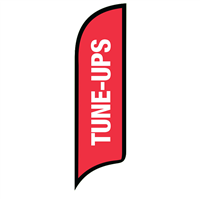 12' FullSpeed Automotive Tune-Ups AdverSail Flag - RED